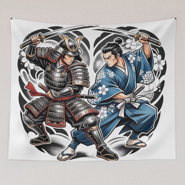 Item preview, SAMURAI TATTOO designed and sold by VibrasGraficas.
