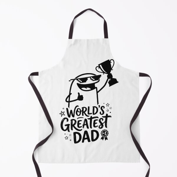 Item preview, Worlds Greatest Dad Trophy Flork Meme designed and sold by drchzak.