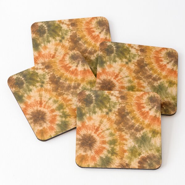 Item preview, Earth Tone Tie Dye Bohemian Hippie Abstract Watercolors designed and sold by PinUpPizzazz.