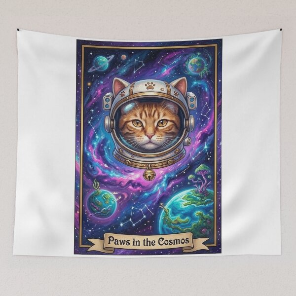 Item preview, Paws In Teh Cosmos Cat designed and sold by rOyStamfOrd.