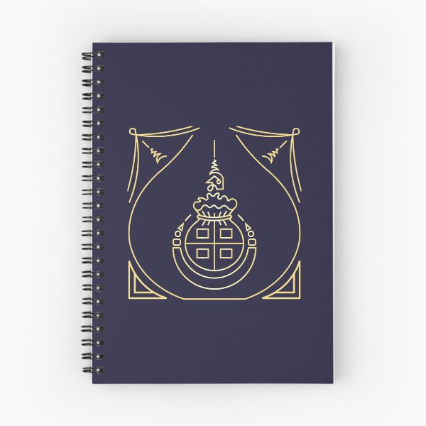 Item preview, Modern abstract geometric yantra with decorative frame on transparent background, Thung Thong pattern designed and sold by Longsilp.