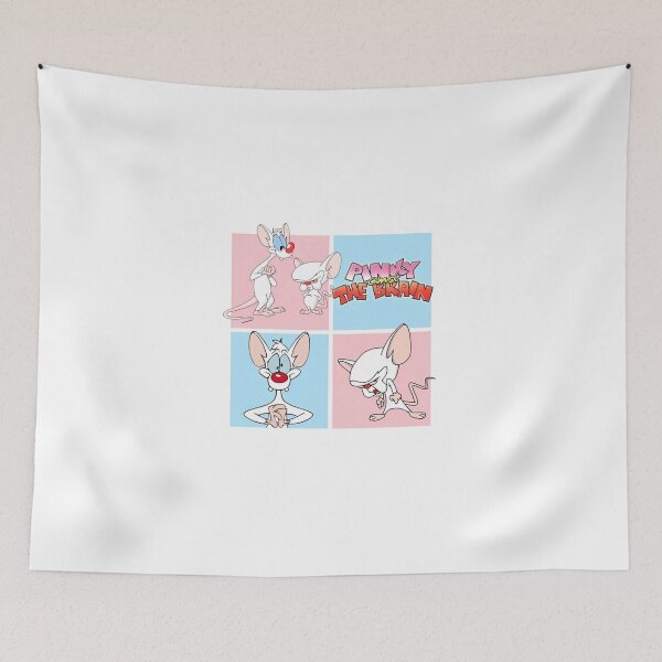 Item preview, Pinky and The Brain Comic Panels designed and sold by Moonpaw-Whimsy.