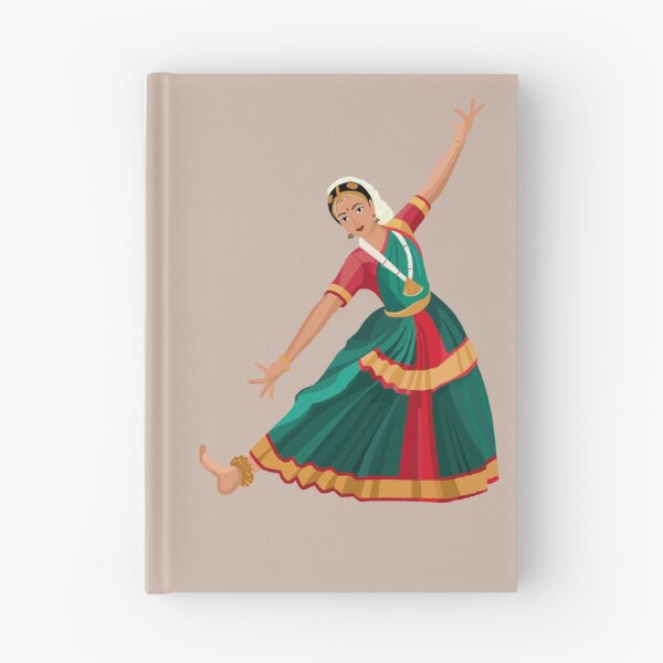 Item preview, Indian Classical dance Bharatnatyam  designed and sold by ThePurplePrints.