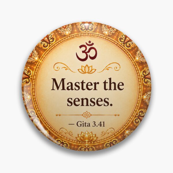 Item preview, Self mastery - Bhagwat Gita 3.41 designed and sold by sonamkumari333.