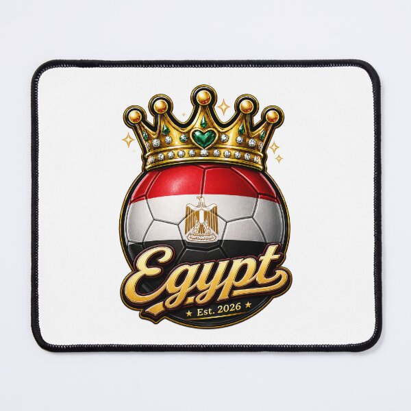 Item preview, Egypt flag Crowned Soccer Ball designed and sold by QuiteOrbit.
