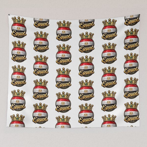 Item preview, Egypt flag Crowned Soccer Ball designed and sold by QuiteOrbit.