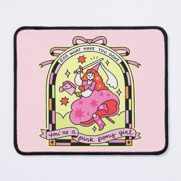 Item preview, Pink Pony Girl designed and sold by YChangShop.