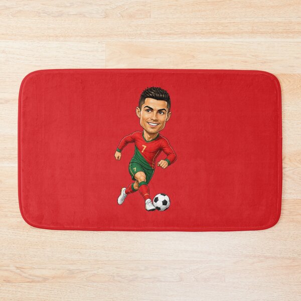 Item preview, Whimsical Soccer Superstar Caricature designed and sold by AndreBarnard.