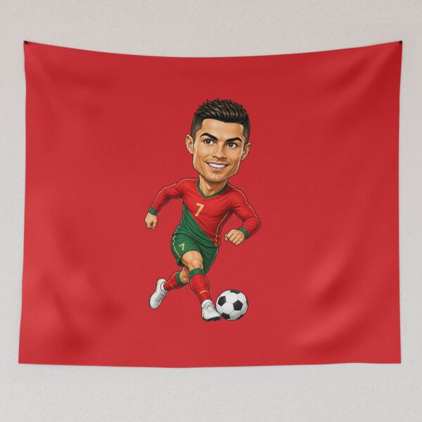 Item preview, Whimsical Soccer Superstar Caricature designed and sold by AndreBarnard.