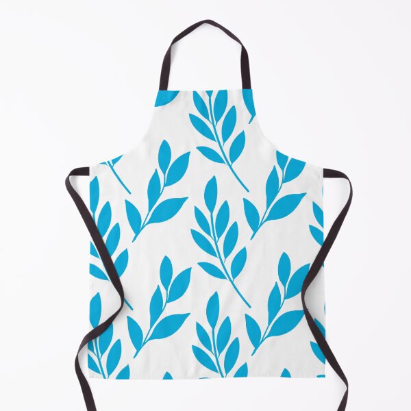Item preview, Blue Botanical Leaves Seamless Pattern Background – Minimal Floral Nature Repeat Design designed and sold by Longsilp.