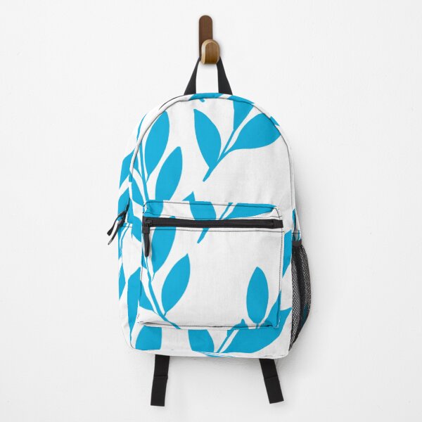 Item preview, Blue Botanical Leaves Seamless Pattern Background – Minimal Floral Nature Repeat Design designed and sold by Longsilp.