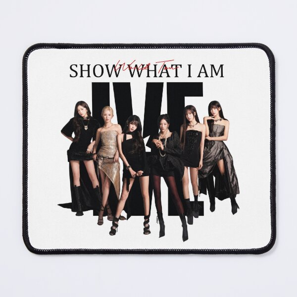 Item preview, IVE Show What I Am Red World Tour Poster Design designed and sold by moamaxshop.