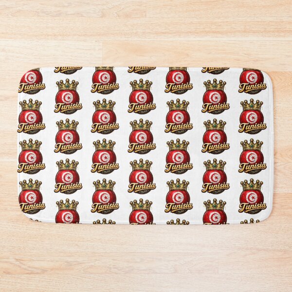 Item preview, Tunisia Flag Vintage Style Retro Tunisian Soccer designed and sold by QuiteOrbit.