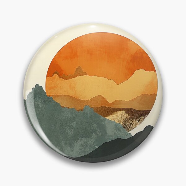 Item preview, Colorful Sunset Over Mountain Landscape Digital Art Design designed and sold by DEC02.