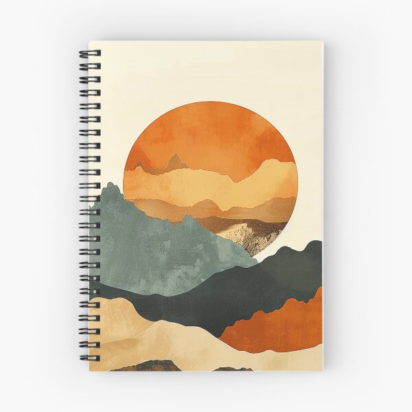 Item preview, Colorful Sunset Over Mountain Landscape Digital Art Design designed and sold by DEC02.
