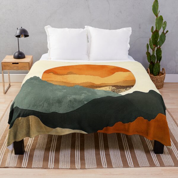 Item preview, Colorful Sunset Over Mountain Landscape Digital Art Design designed and sold by DEC02.