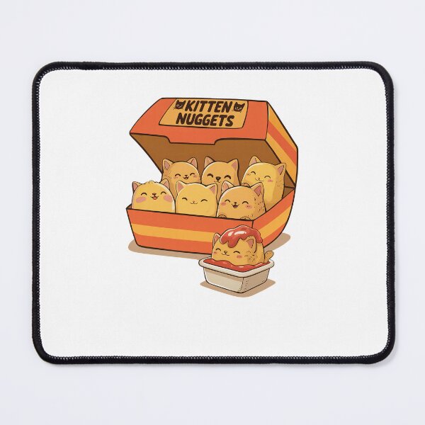 Item preview, Kitten Nuggets Fast Food Meme designed and sold by suhairee-studio.