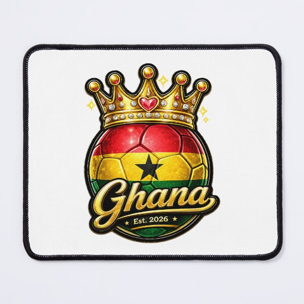 Item preview, Ghana Football Fan Flag designed and sold by QuiteOrbit.