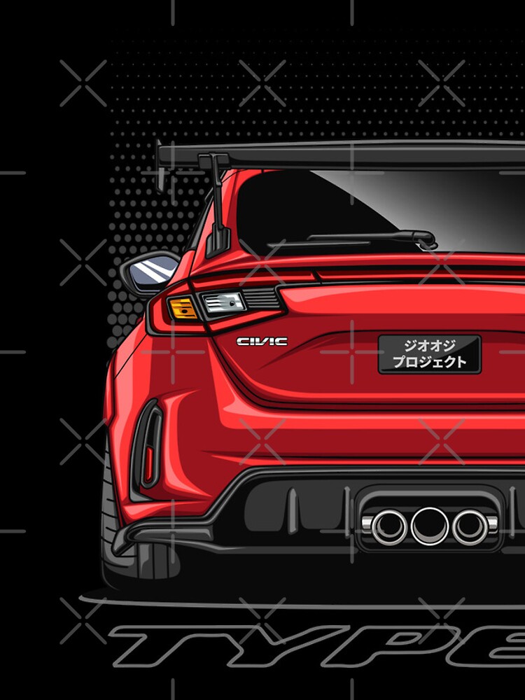 Thumbnail 4 of 4, iPhone Case, Civic Type R FL5 (Rallye Red) designed and sold by JioojiProject.