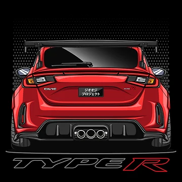 Artwork thumbnail, Civic Type R FL5 (Rallye Red) by JioojiProject