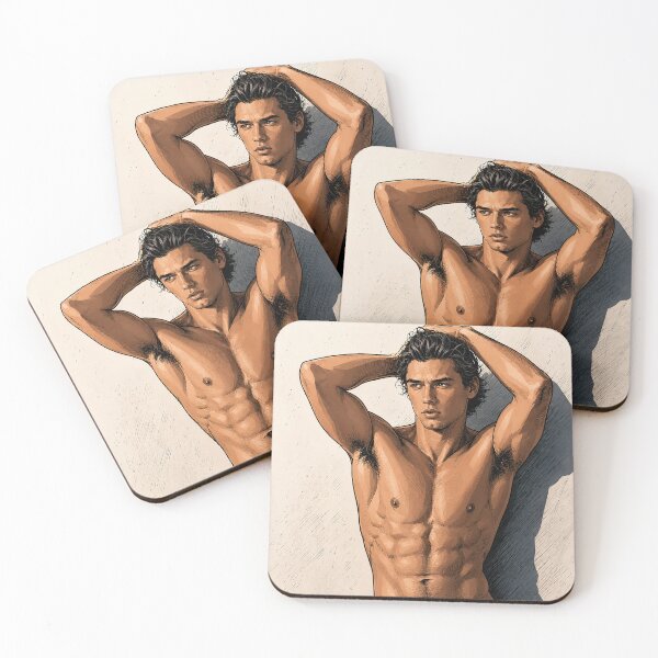 Item preview, Belmont Cameli (Garrett Graham) from the series Off Campus in his underwear (fan art) designed and sold by PopCultureAndStuff.