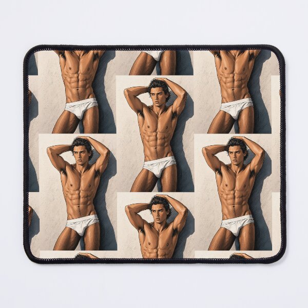 Item preview, Belmont Cameli (Garrett Graham) from the series Off Campus in his underwear (fan art) designed and sold by PopCultureAndStuff.