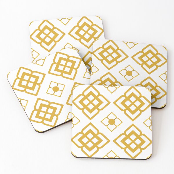 Item preview, Seamless luxury geometric pattern with golden ornamental line art designed and sold by Longsilp.