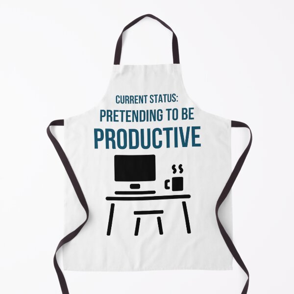 Item preview, Current Status: Pretending to Be Productive | Funny Office & Remote Work Humor designed and sold by ConsolAssoc Creative Studio.