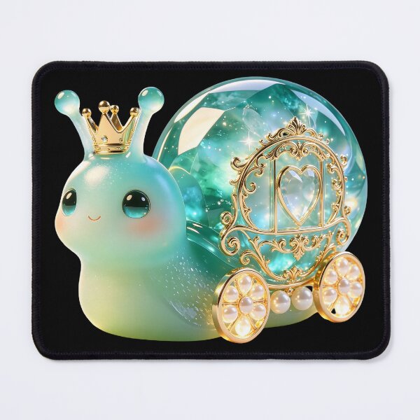 Item preview, Emerald Snail - Royal Crystal Carriage Princess Edition designed and sold by ABYSSLAB.