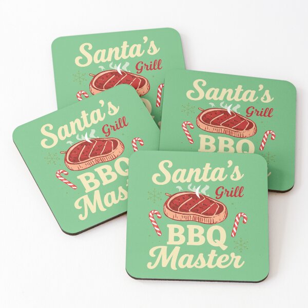 Item preview, Santa’s Grill BBQ Master designed and sold by LuloCreative.