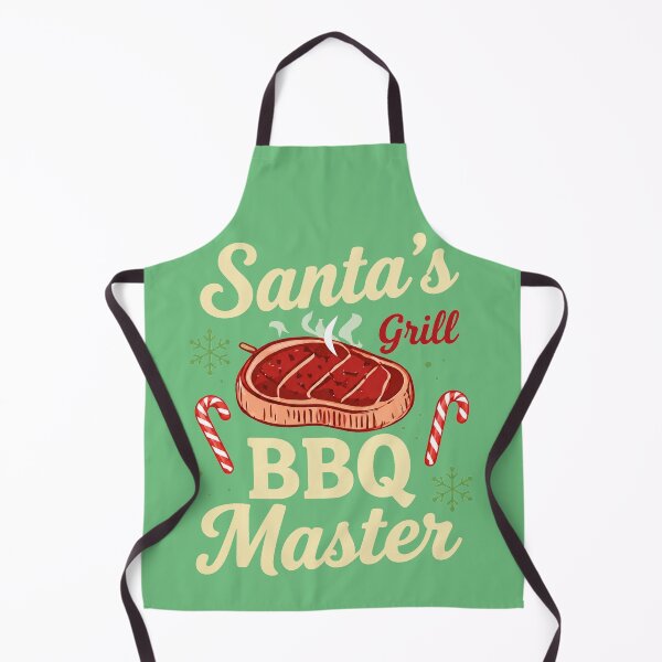 Item preview, Santa’s Grill BBQ Master designed and sold by LuloCreative.