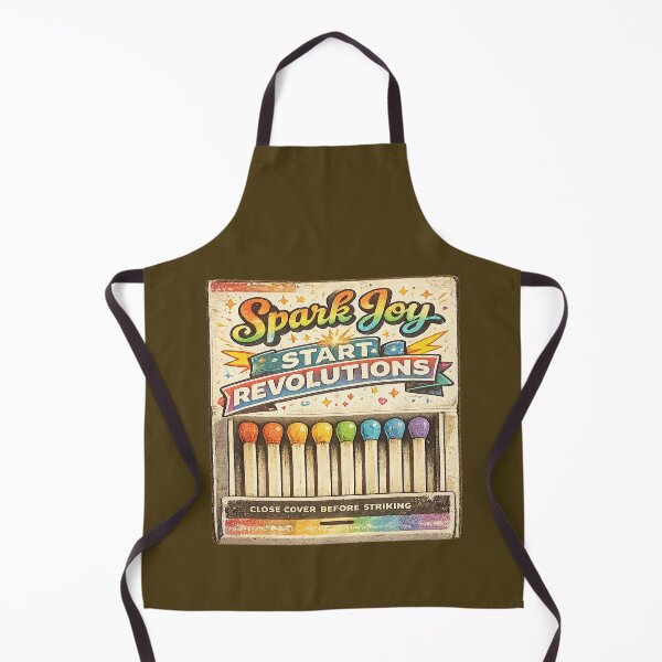 Item preview, Spark Joy Start Revolutions | Rainbow Matchbox LGBTQ Activism Quote Art | Pride Revolution Aesthetic Design designed and sold by ArtByTripti.