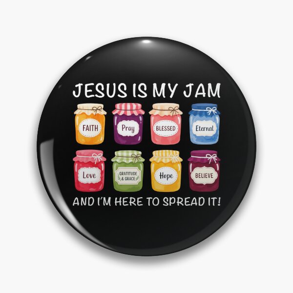 Item preview, Jesus Is My Jam And Im Here To Spread It designed and sold by suhairee-studio.
