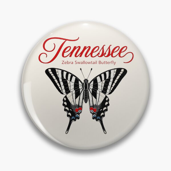 Item preview, Tennessee Zebra Swallowtail Butterfly Poster designed and sold by The-Drip-Studio.