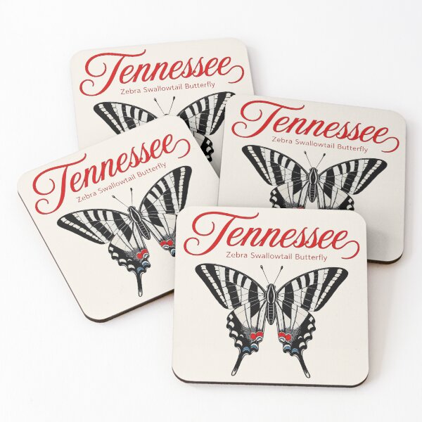 Item preview, Tennessee Zebra Swallowtail Butterfly Poster designed and sold by The-Drip-Studio.