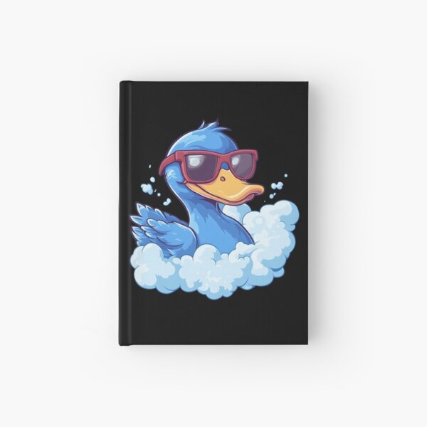 Item preview, Duck Dreams: Cool Blue Duck designed and sold by TheDuckprints.