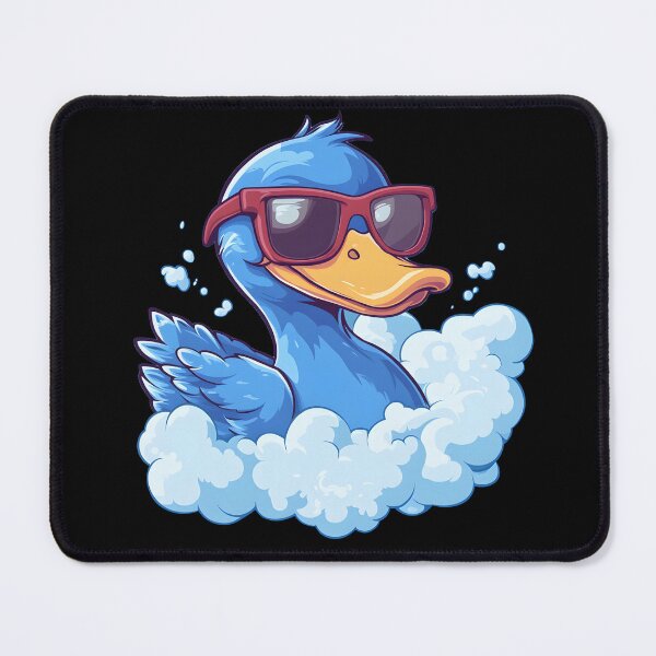 Item preview, Duck Dreams: Cool Blue Duck designed and sold by TheDuckprints.