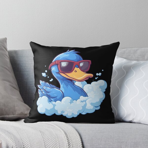 Item preview, Duck Dreams: Cool Blue Duck designed and sold by TheDuckprints.