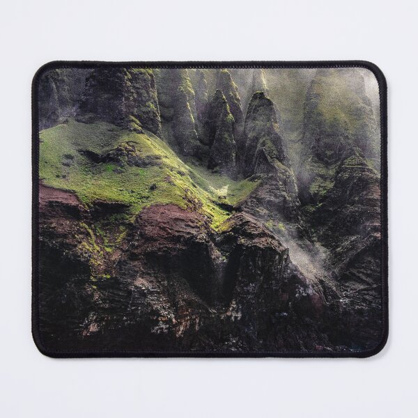 Item preview, Hawaiian Island's Dramatic Napali Cliffs In Tropical Mist designed and sold by DEC02.