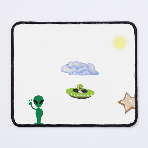 Item preview, Whimsical Little Aliens in Space designed and sold by ESLAB.