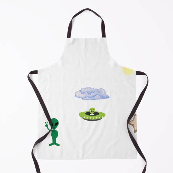 Item preview, Whimsical Little Aliens in Space designed and sold by ESLAB.