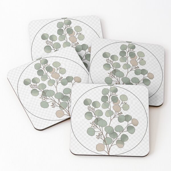Item preview, Minimal Eucalyptus Frame Design | Sage Green Botanical Illustration designed and sold by GalleryPeak.