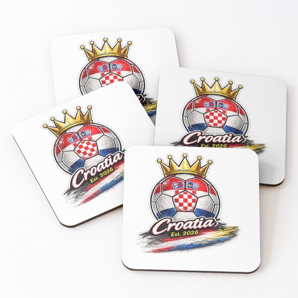 Item preview, Croatia 2026 Soccer Fan designed and sold by QuiteOrbit.
