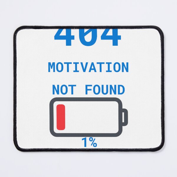 Item preview, 404 Motivation Not Found | Funny Productivity & Office Humor T-Shirt designed and sold by ConsolAssoc Creative Studio.