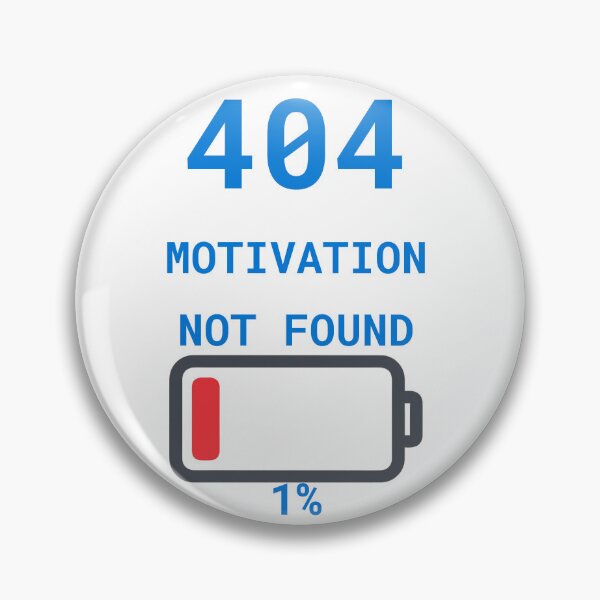Item preview, 404 Motivation Not Found | Funny Productivity & Office Humor T-Shirt designed and sold by ConsolAssoc Creative Studio.
