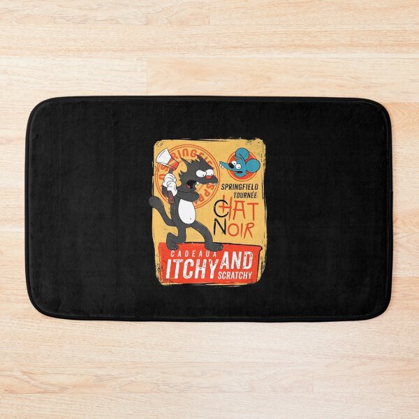 Item preview, Itchy and Scratchy Le Chat Noir Parody designed and sold by Moonpaw-Whimsy.