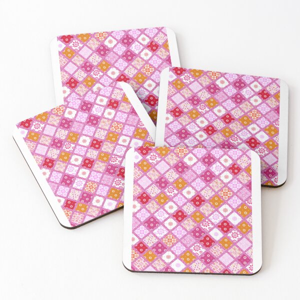 Item preview, Argyle Floral Patchwork designed and sold by birdieco.