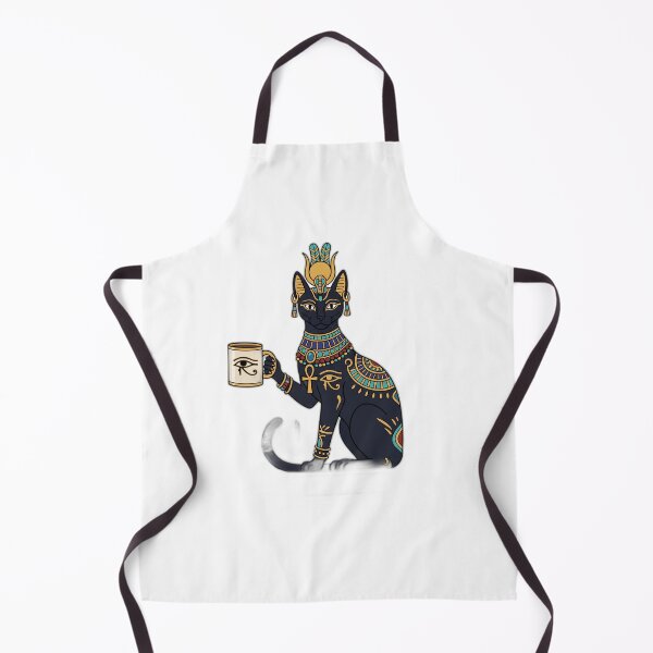 Item preview, Egyptian Goddess Bastet Cat Coffee Sticker designed and sold by ryanguas.