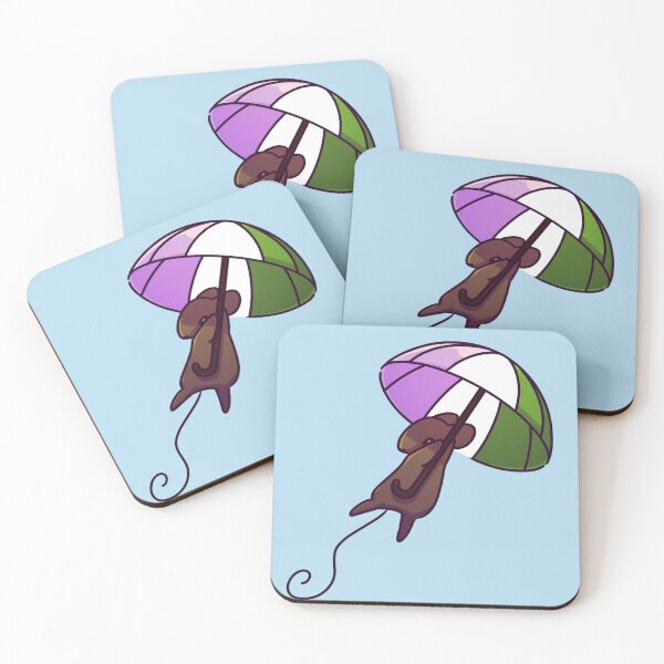 Item preview, Genderqueer Rat 2026 designed and sold by Rats N' Crafts.