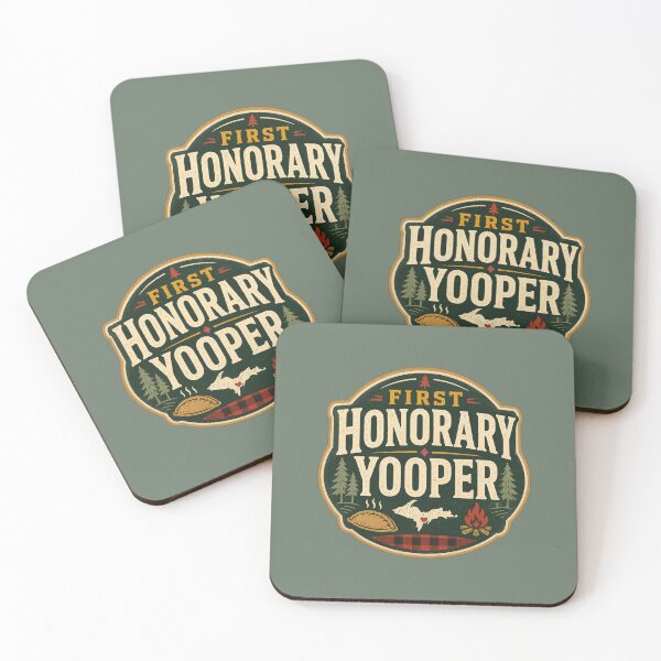 Item preview, First Honorary Yooper - Show someone UP love with this distinction designed and sold by 2BrokeYoopers.